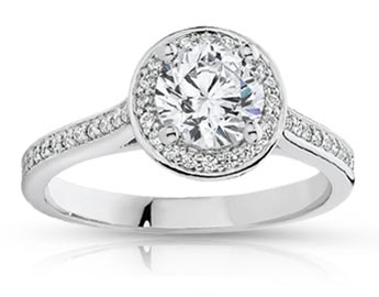 Halo Diamond Rings  Available At Diamond World